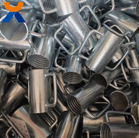 Pièces d'échafaudage, écrou à coupelle galvanisé, pièces de support en acier, support en acier réglable avec accessoires à écrou à coupelle