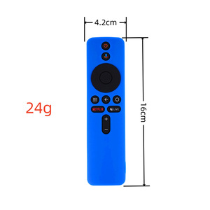 Protecteurs à distance épaissis de peau à distance douce pour <span class=keywords><strong>Xiaomi</strong></span> XMRM-006 <span class=keywords><strong>4k</strong></span> contrôleur sans fil coque lumineuse - Product Image 3