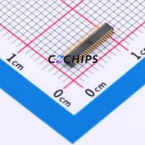 HC-PBB40C-40DP-0.4V-02 Board-to-Board & Backplane Connector SMD,P=0.4mm Connector 40P 0.4mm Slot Butt Joint Vertical Mount - Product Image 2