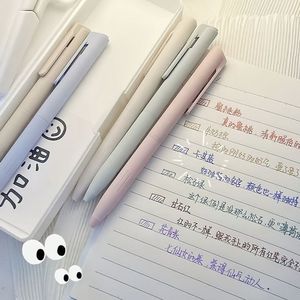 Stylos gel Xi Peptide, couleurs Morandi, stylo à bouton poussoir pour écrire, emballage en boîte - Product Image 3