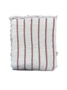 ผ้าห่มผ้าฝ้าย100% 8ชั้นสีม่วงมัสลินสำหรับทารกและเด็กขนาด120x100ซม. สีปะการัง - Product Image 1