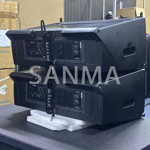 Système audio actif professionnel pour scène, enceinte colonne double 10 pouces 910LA, son puissant, en plastique, étanche pour intérieur/extérieur - Product Image 3