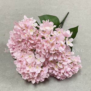 225 Pieces 5 Hydrangea Simulation Silk <strong>Flowers</strong> Wholesale for Wedding Home Hotel Outdoor Photography &amp; Valentine's Day Decor - Product Image 2