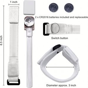 Pulseras LED Luminosas, 3 Modelos, Pulseras Intermitentes que Brillan en la Oscuridad, Artículos para Fiestas, Bodas, Conciertos, Campamentos, Eventos Deportivos - Product Image 2