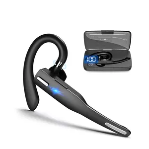 Auriculares Bluetooth en negro Auriculares de oficina Auriculares Juego de regalos de negocios baratos Auriculares con cable Mono para teléfono