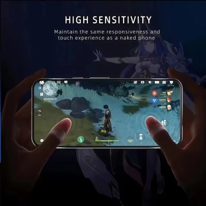 Protection d'écran en verre trempé anti-rayures avec déverrouillage par empreinte digitale 2.5D pour Google Pixel 9 <span class=keywords><strong>10</strong></span> 10A PRO XL - Product Image 6