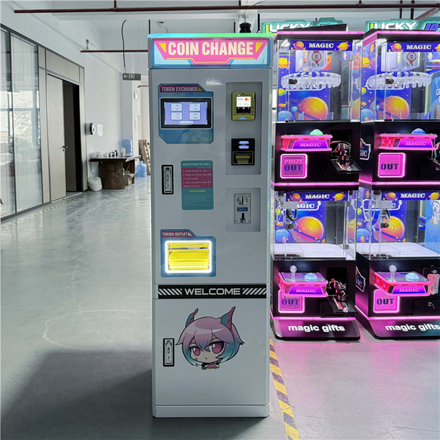 Maker Coin Exchange Machine Digital Display Multi-currency Coin Acceptor English Version Arcade Game Machine