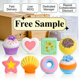 Bom Mandi Alami Organik Buatan Tangan Bentuk Unik Aroma Mawar Lavender untuk Wanita - Set Kotak Hadiah Kustom Grosir Bom Mandi Berbagai Bentuk - Product Image 2