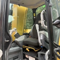 Excavatrice sur chenilles d'occasion CAT 312D2 à châssis compact et cabine climatisée, économe en carburant, pour les projets de fouilles de fondations de pipelines municipaux