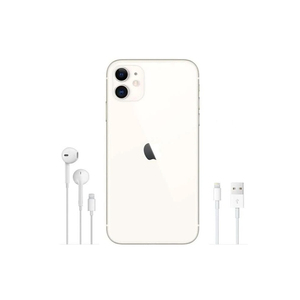 Apple <span class=keywords><strong>iPhone</strong></span> 11 4GB/<span class=keywords><strong>128GB</strong></span> <span class=keywords><strong>Blanco</strong></span> Usado en Excelentes Condiciones Nano SIM+Nano SIM CH/A - Product Image 3