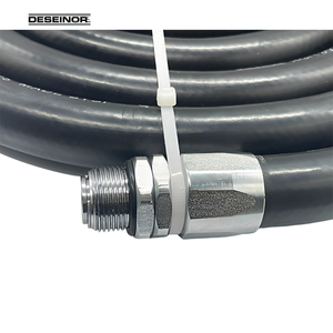 Tuyau de carburant avec raccord, tuyau de distribution de carburant GY-459A, équipement de service de carburant, résistant à l'huile, en fil d'acier et caoutchouc, 3/4 pouce, 1 pouce - Product Image 4