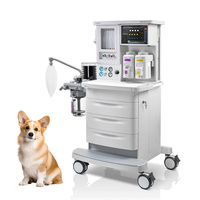 Appareil d'anesthésie portable Mindray WATO EX-35Vet, diagnostic par ultrasons, AC 110-220V, utilisation vétérinaire pour chiens, chats, lapins, certifié CE
