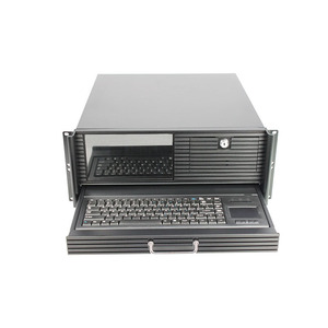 4U 2PCS Hot Swap Bays Rackmount Server case With 8.9&quot; LCD Touch Screen ATX Industrial <strong>Computer</strong> Chassis - Product Image 2