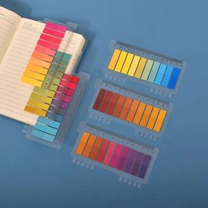 New Gradient Page <b>Label</b> Notes Index <b>Label</b> Sticker Flag Can Write Self-Adhesive Book <b>Labels</b> Memo Pads Ruler Learning Office Memos - Product Image 5