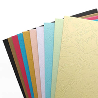 Carton texturé couleur format A4 230g, carton grainé cuir, papier artisanal couleur