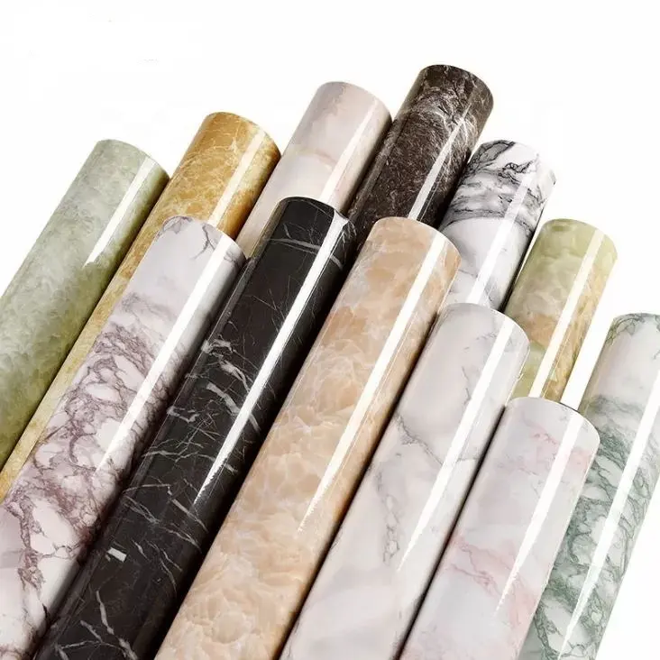Akadeco-Papel de contacto de mármol personalizado, decoración del hogar, papel de pared de vinilo, autoadhesivo, piedra 3d, papel tapiz de Pvc
