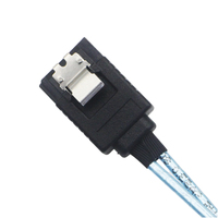Kabel Data seri Hard Disk Solid 7P kustom Sata 3.0 Multi spesifikasi fleksibel Sata Hard Disk kabel transmisi Cepat