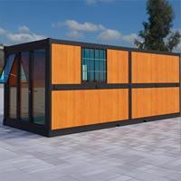 Maisons conteneurs modernes en panneaux sandwich, utilisant des conteneurs pour des hôtels/villas/bureaux extérieurs au design moderne