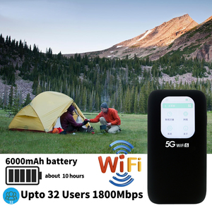 5G SA NSA Nano SIM UNISOC V510 <span class=keywords><strong>Modem</strong></span>,Mini bolso <span class=keywords><strong>WiFI</strong></span>, Hotspot portátil móvel Wi-Fi interior WiFi6 Roteador 6000mAh - Product Image 5