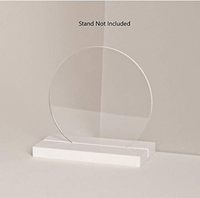Disque acrylique transparent découpé au laser, bord lisse, épaisseur 3/16 pouce (4,5 mm), diamètre 20 pouces, fabriqué en Chine pour usage général