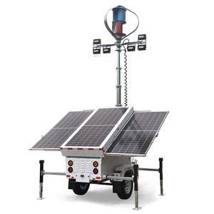 Chinese Factories Suitable for the Middle East's Wind and Solar-<b>powered</b> Mobile Light <b>Tower</b> UST900 Wind-<b>powered</b> Light <b>Tower</b> Solar - Product Image 3