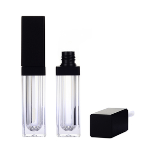 Hộp Đựng Son Bóng Vuông Màu Trắng Bạc 7Ml Ống Son Bóng Trong Suốt Có Hộp Ống Son Bóng Rỗng Logo Tùy Chỉnh - Product Image 4