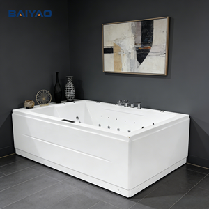 Baiyao <span class=keywords><strong>Jacuzzi</strong></span> de Hidromasaje con Cascada de Burbujas de Aire para <span class=keywords><strong>2</strong></span> <span class=keywords><strong>Personas</strong></span>, Bañera de Hidromasaje, Baño de Hielo, Spa Interior, <span class=keywords><strong>Jacuzzi</strong></span> Acrílico para Hotel y Villa - Product Image 4