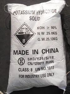 KOH 90 Hidróxido de Potássio Compre Alta Pureza para fazer Bateria Hidróxido de Potássio 45%