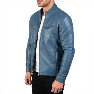 Men's Leather Motorcycle Coated Camouflage Windproof Lightweight Sun-Protecting Waterproof Stain-Resistant Reversible Front <b>Logo</b> - Product Image 2