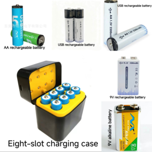 High Demand USB C <strong>Rechargeable</strong> <strong>AA</strong> <strong>Batteries</strong> 1.5V Li-ion 2500mWh Long Lasting - Product Image 4