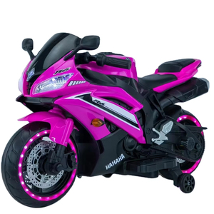Motocicleta Eléctrica Unisex de Juguete de Buena Calidad con Batería, Música y Luces, de Plástico ABS, para Montar, para Niños de 2-4 y 5-7 Años con Control Remoto - Product Image 5