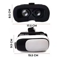 Kotak VR Virtual Reality 3D karton kacamata untuk ponsel