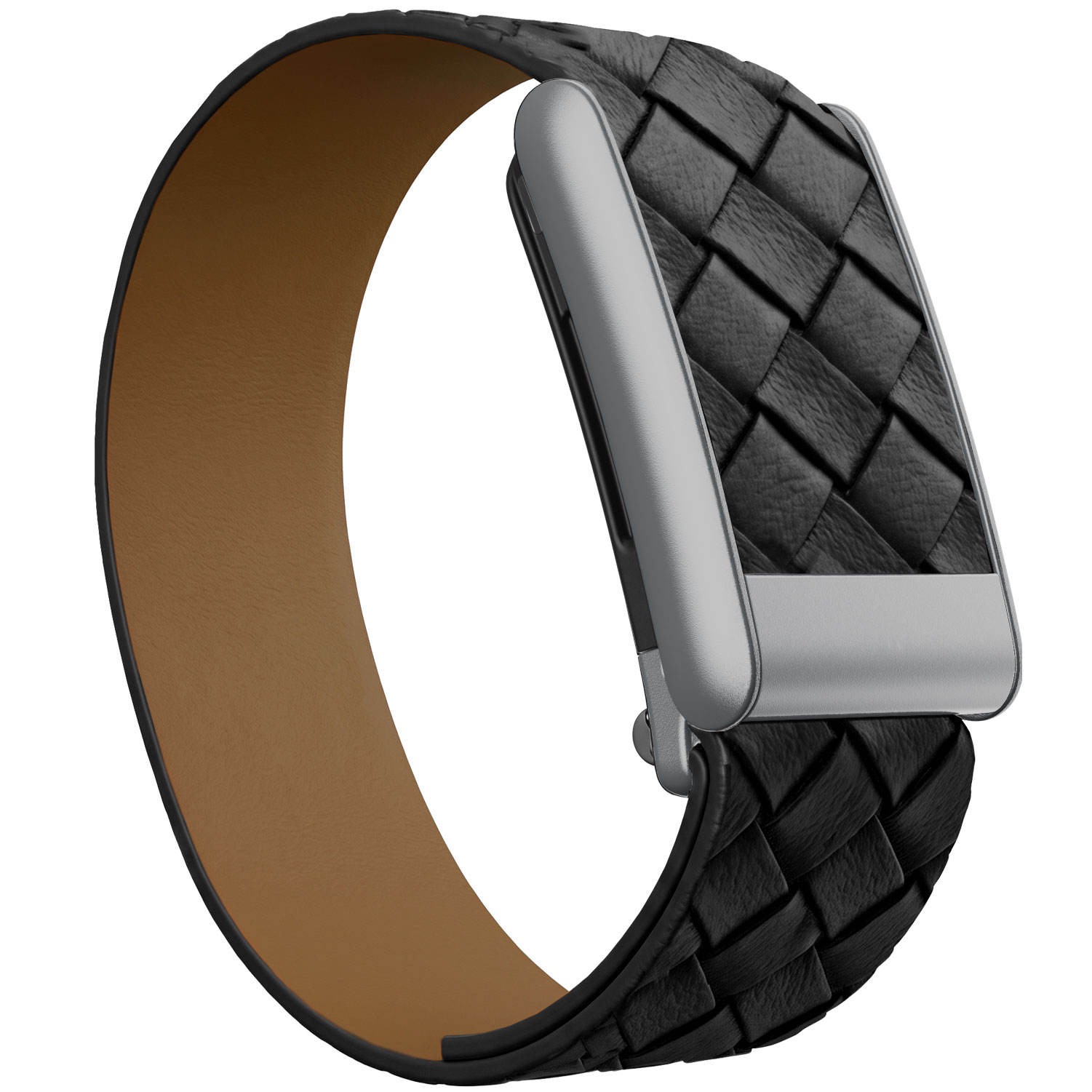 Black with Silver Frame