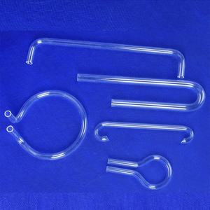 Tabung Kapiler Kaca Kuarsa Bening Tipis dan Kecil OD 12345Mm untuk Optik - Product Image 1