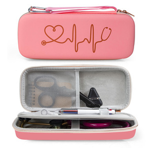 Bolsa de Armazenamento para Estetoscópio à Prova d'Água, Estojo Duro de EVA para Estetoscópio <span class=keywords><strong>3M</strong></span> <span class=keywords><strong>Littmann</strong></span> Classic III com Bolso de Malha - Acessório de Viagem para Enfermeiros - Product Image 1