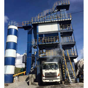 Planta Mezcladora de Asfalto Móvil Personalizable de 120tph 160tph, Componentes Usados: Motor y PLC para una Construcción Vial Eficiente - Product Image 1