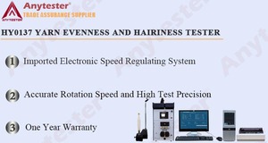 Fabrika Doğrudan Satış HY0137 Serisi İplik Eşitlik Test Cihazı - Product Image 4