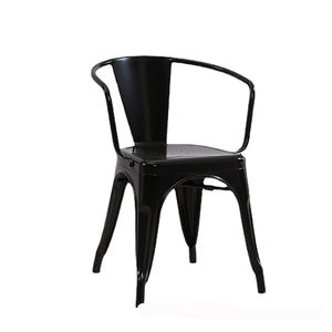 Antique Sắt Stackable Nhà Hàng Bar Ăn Cổ Điển Phong Cách Công Nghiệp Tolixs Ghế Ăn Kim Loại - Product Image 2