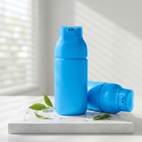 Flacon cosmétique en PET de 200 ml à double compartiment et double pompe, nouvelle conception, pour la coloration des cheveux, le shampoing et les soins de la peau