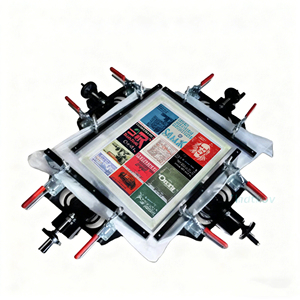 Halbautomatische Konventionelle Plattenverarbeitungsmaschine Siebdruck-Netzspannmaschine 1 Jahr Garantie für Rahmenherstellung - Product Image 1