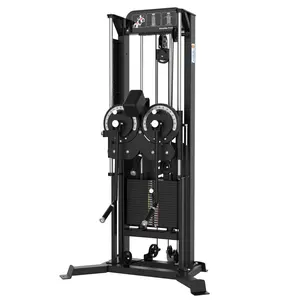 LongGlory Gym Fitness Equipment Pin Loaded Functional Strength Trainer spalla Chest Press in piedi Multi Flight Machine
