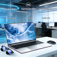 Ordinateur portable Intel Ultra AI 15,6'' FHD anti-reflet, nouveau boîtier en aluminium, Windows 11 en anglais pour les commandes en gros destinées aux administrations et établissements d'éducation en Afrique