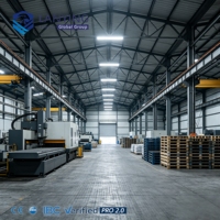 Taller de Estructura de Acero Prefabricado Moderno, Edificio Industrial, Estructura de Alta Resistencia, Solución Rentable