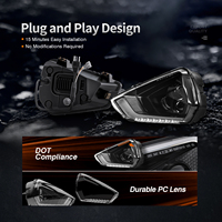 Assemblage de phare LED DRL blanc phares approuvés par le DOT pour Can-Am Ryker 600/900 Sport Rally 2025 accessoires ATV/UTV