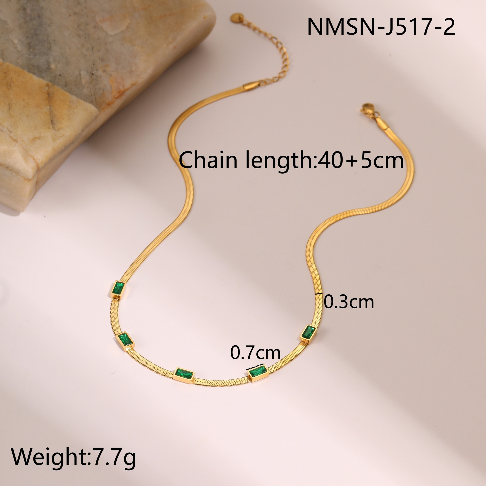 NMSN-J517-2 ทองคำเขียวเซอร์คอน