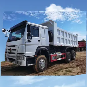 Yeni çin 400hp ağır kamyon Howo 6x 4 DAMPERLİ KAMYON inşaat projesi yüksek verim DAMPERLİ KAMYON