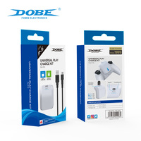 Kit de batterie rechargeable DOBE, approvisionnement direct d'usine, avec câble de charge pour manette DualSense PS5, accessoires de jeu