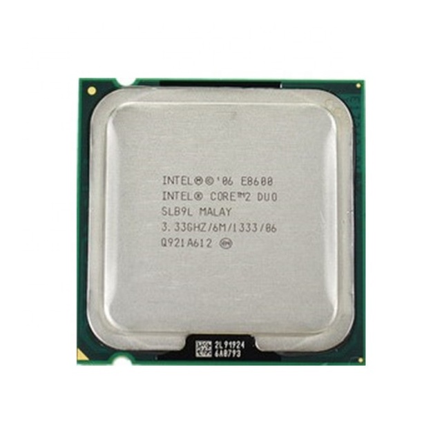 Hot Sell E8600 3.33GHz Core 2 Duo Pull Clean Used Cpu Processor for Desktop