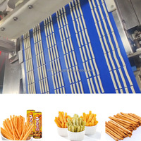 Ligne de production de bâtonnets de biscuits entièrement automatique de grande taille, prix de la machine à fabriquer des bâtonnets de biscuits