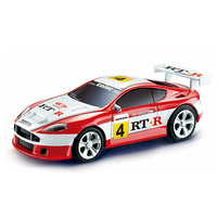 Voiture RC électrique Lehoo Toys à l'échelle 1:58 en métal, jouet télécommandé pour enfants - Niveau expert, prêt à l'emploi, intérieur-extérieur
